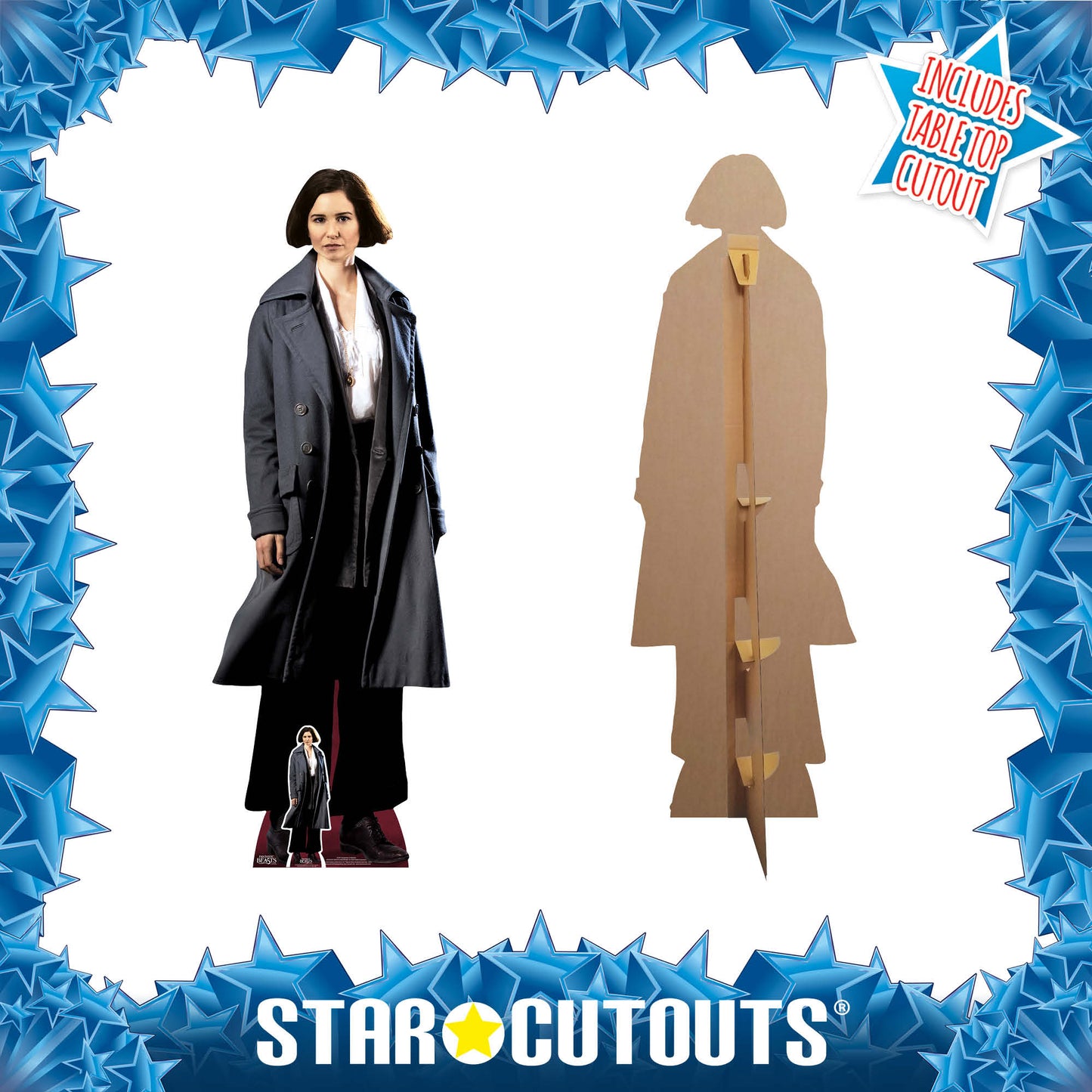 SC947 Porpentina Goldstein Fantastic Beasts Cardboard Cut Out Height 179cm