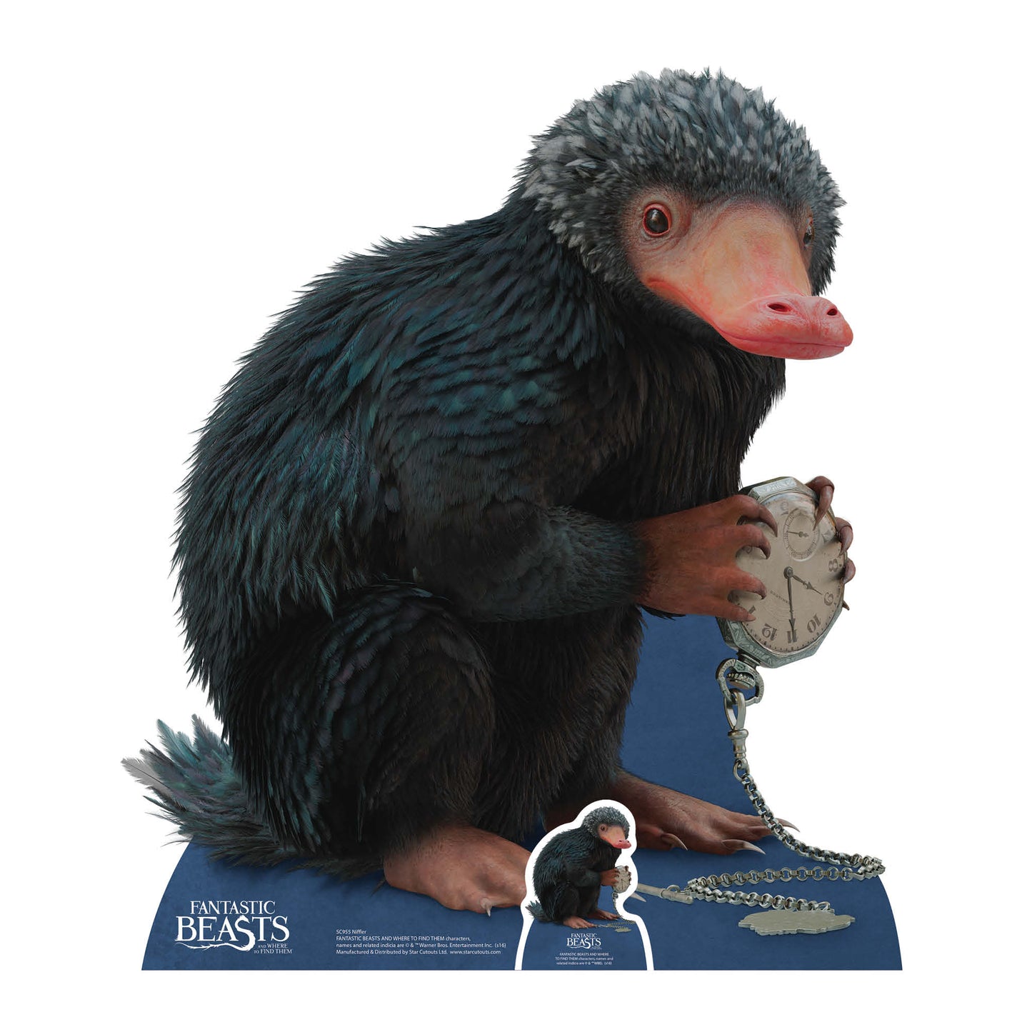 SC955 Niffler Fantastic Beasts Cardboard Cut Out Height 70cm