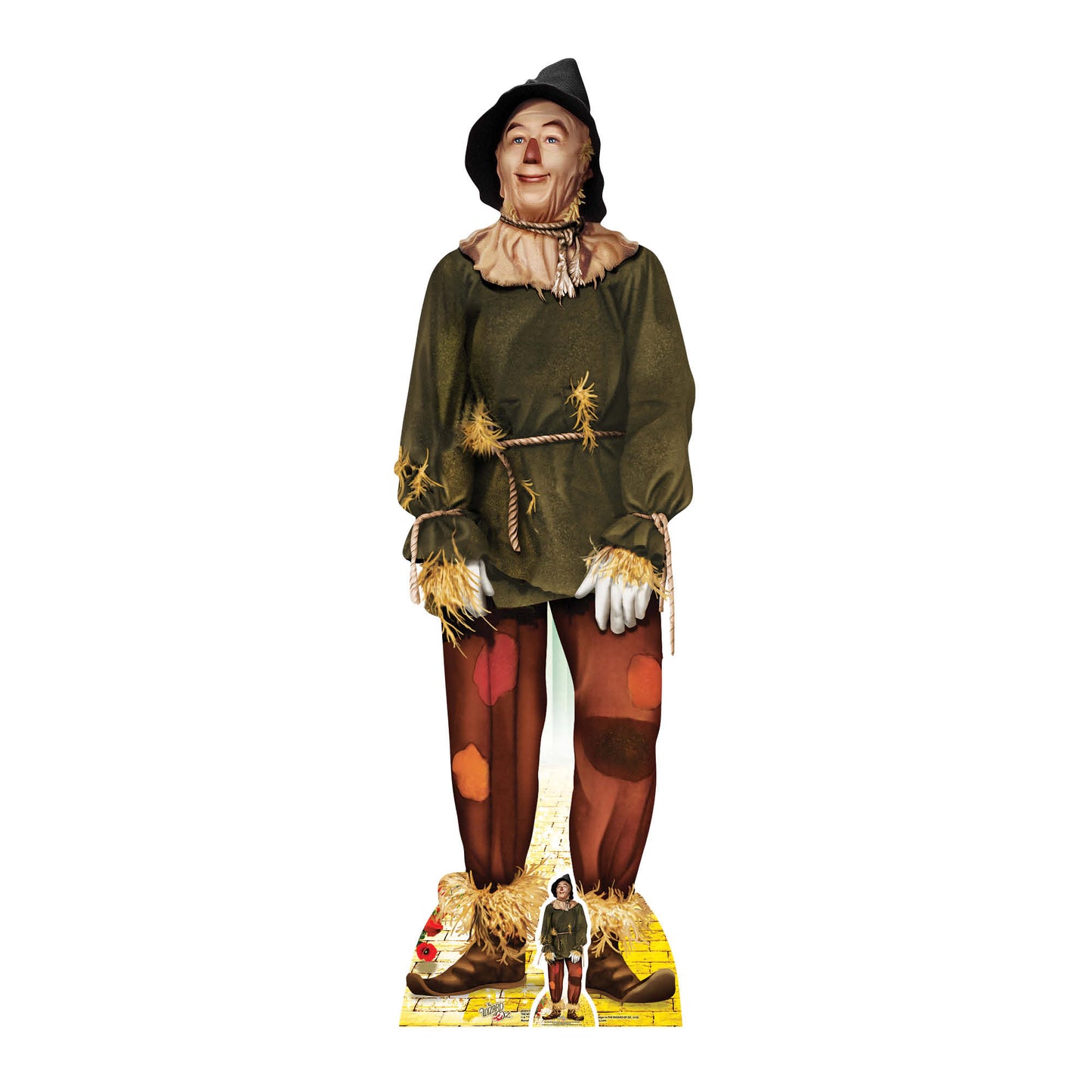 SC974 The Scarecrow from The Wizard of Oz Cardboard Cut Out Height 171cm