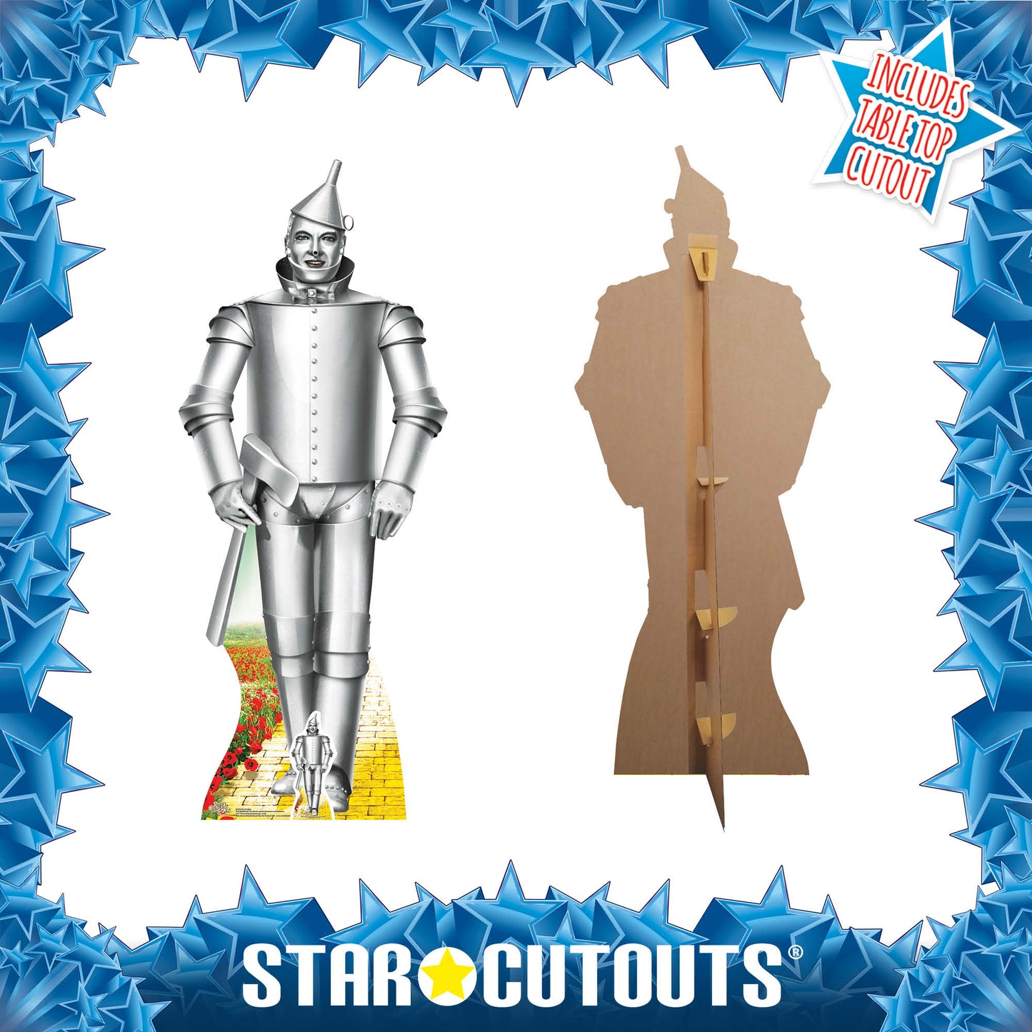 SC975 The Tin Man Cardboard Cut Out Height 171cm