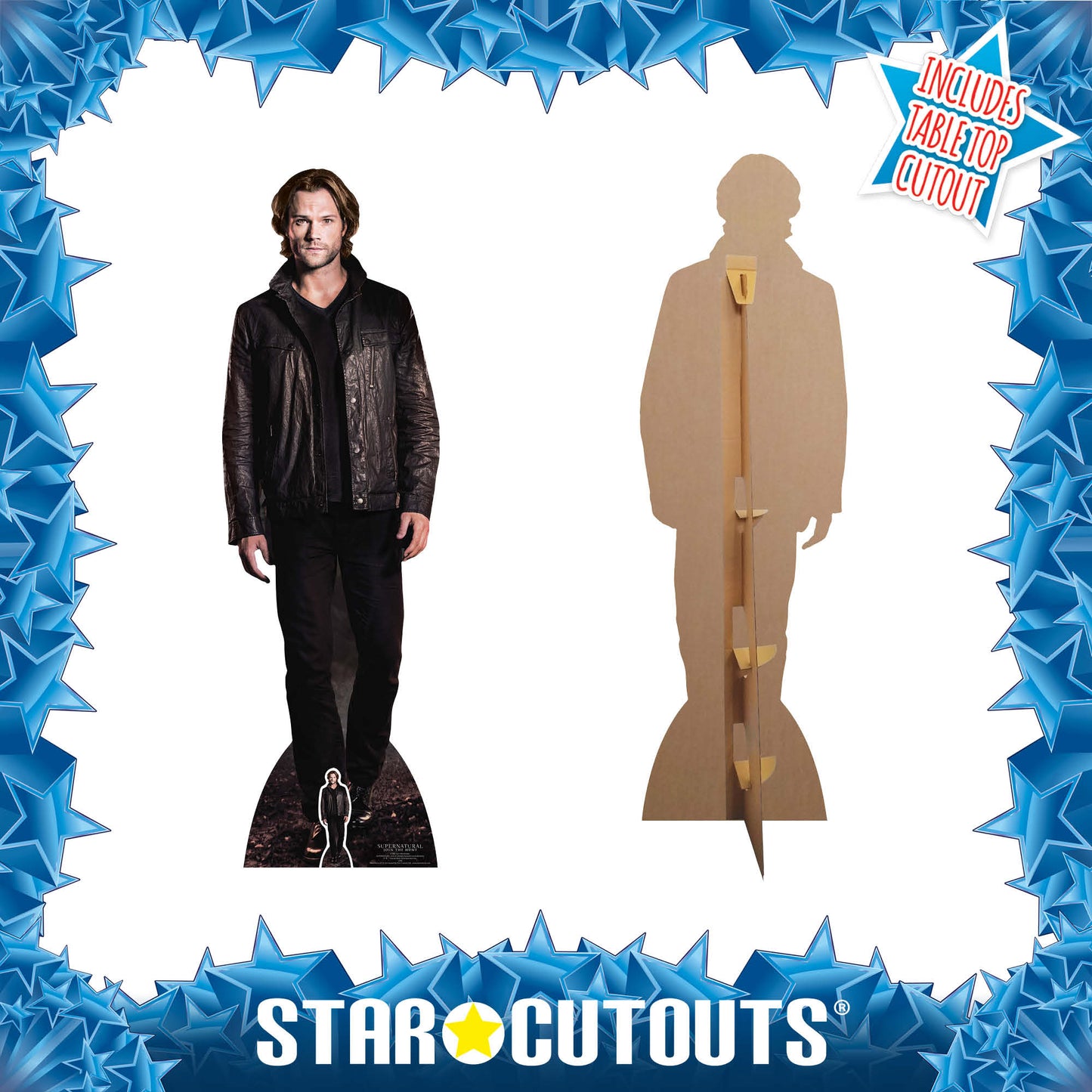 SC982 Sam Winchester Man of Letters Supernatural Cardboard Cut Out Height 190cm