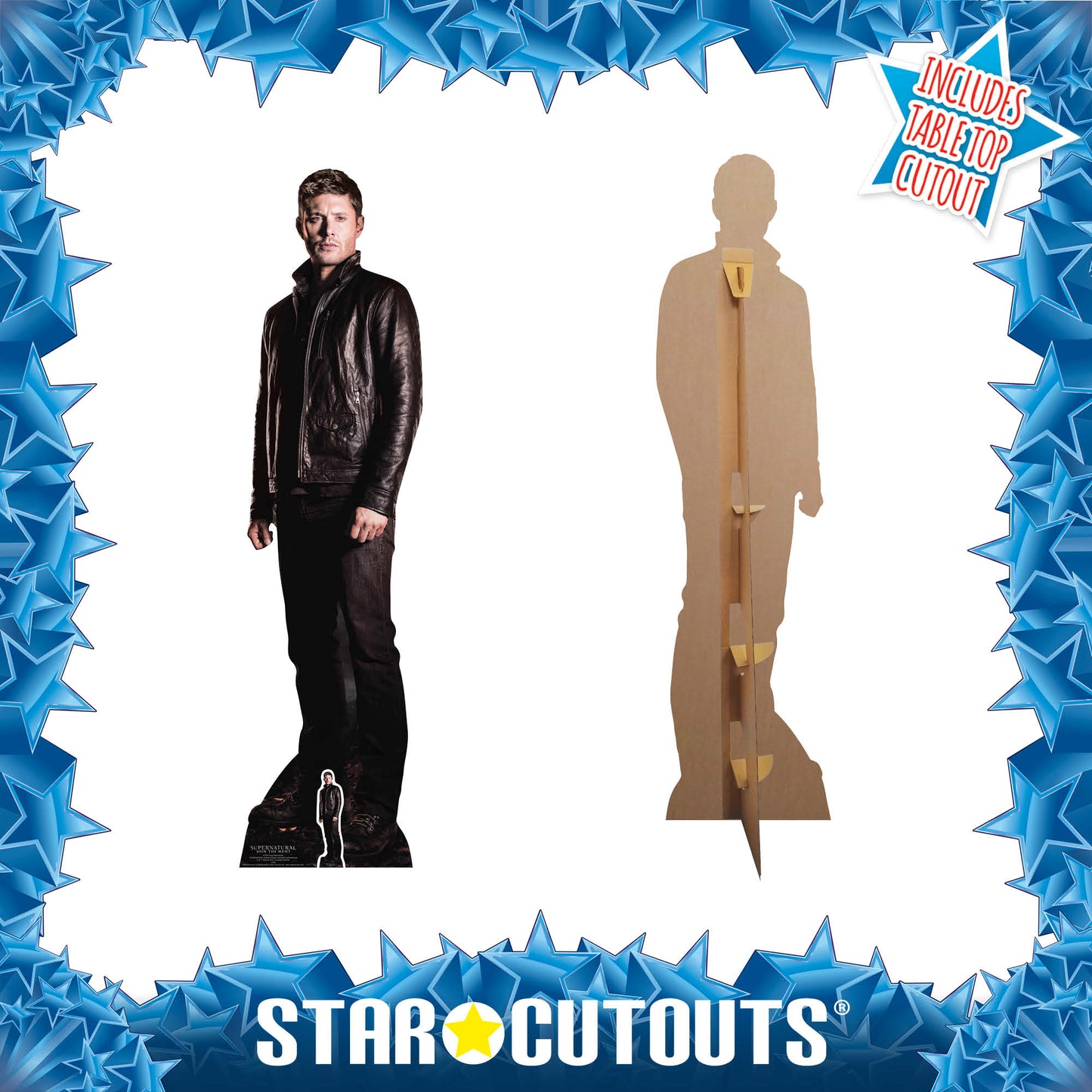 SC983 Dean Winchester Hunter Supernatural Cardboard Cut Out Height 190cm