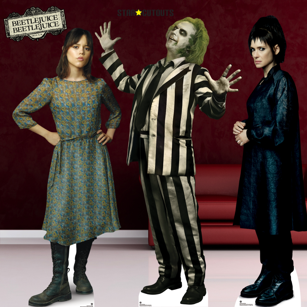 SC4670 Shrinker Beetlejuice Beetlejuice  Cardboard Cut Out Height 195.00cm