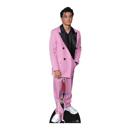 CS1023 Asher Angel Height 183cm Lifesize Cardboard Cut Out With Mini