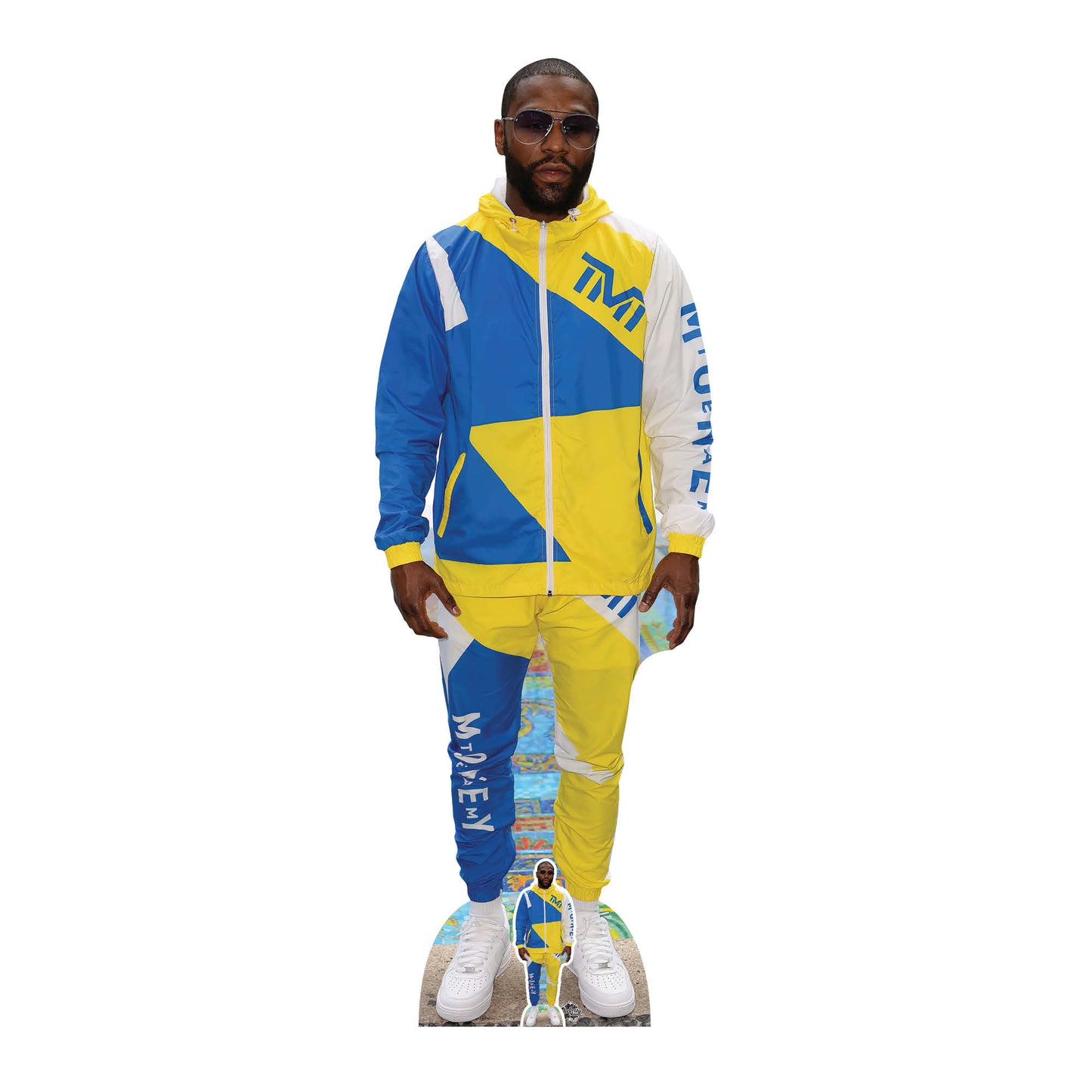 CS1024 Floyd Mayweather Height 174cm Lifesize Cardboard Cut Out With Mini