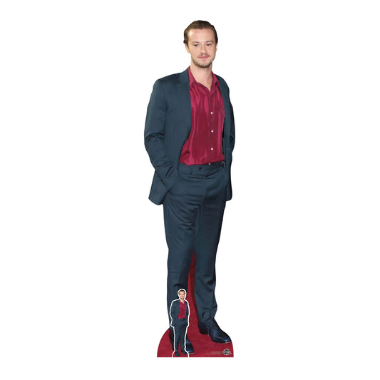 CS1025 Joseph Quinn Height 182cm Lifesize Cardboard Cut Out With Mini