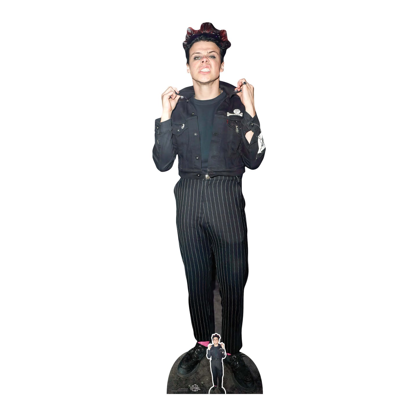 CS1044 YUNGBLUD Height 185cm Lifesize Cardboard Cut Out With Mini