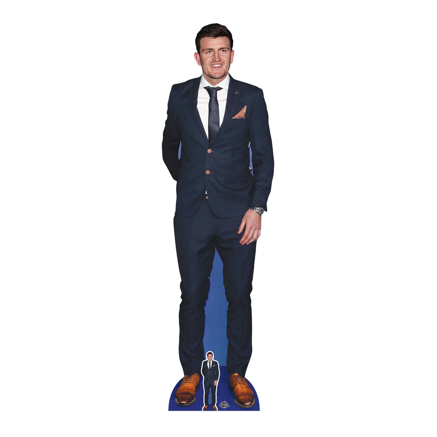 CS1046 Harry Maguire Height 195cm Lifesize Cardboard Cut Out With Mini