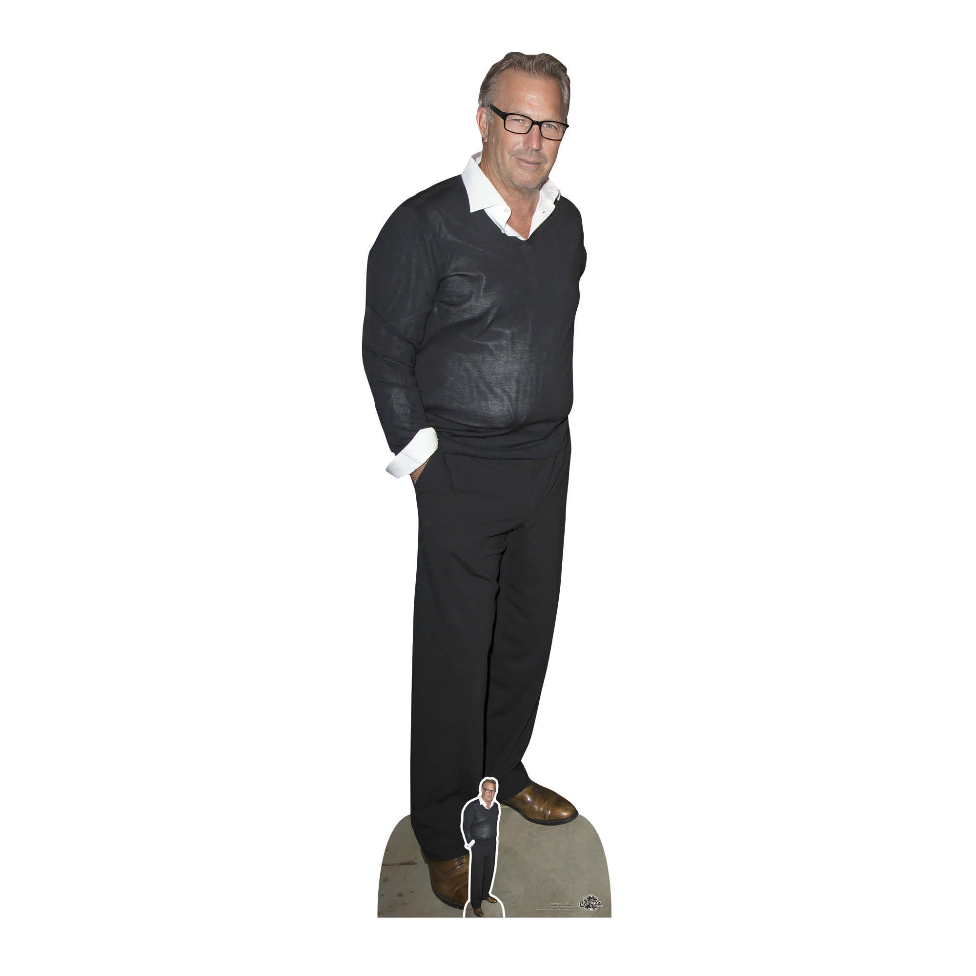 CS1052 Kevin Costner Height 186cm Lifesize Cardboard Cut Out With