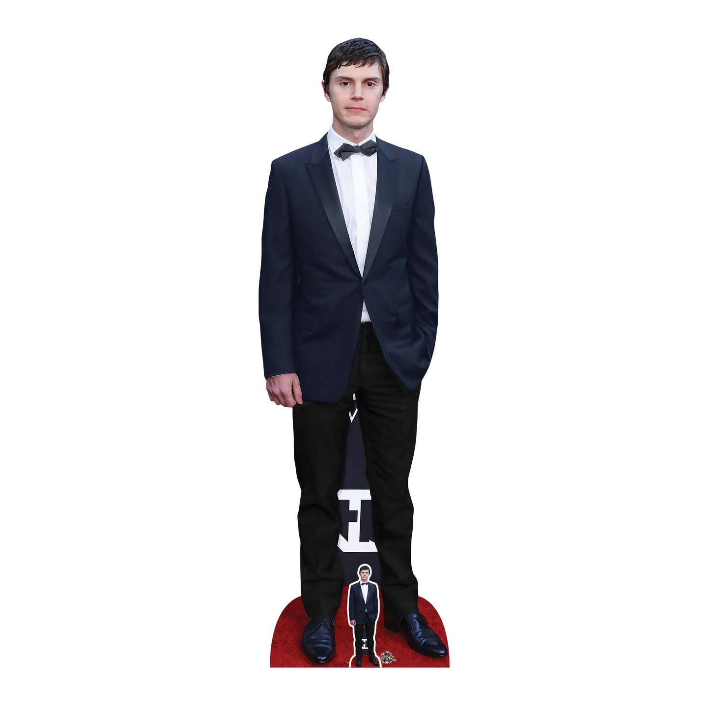 CS1064 Evan Peters Height 181cm Lifesize Cardboard Cut Out With Mini