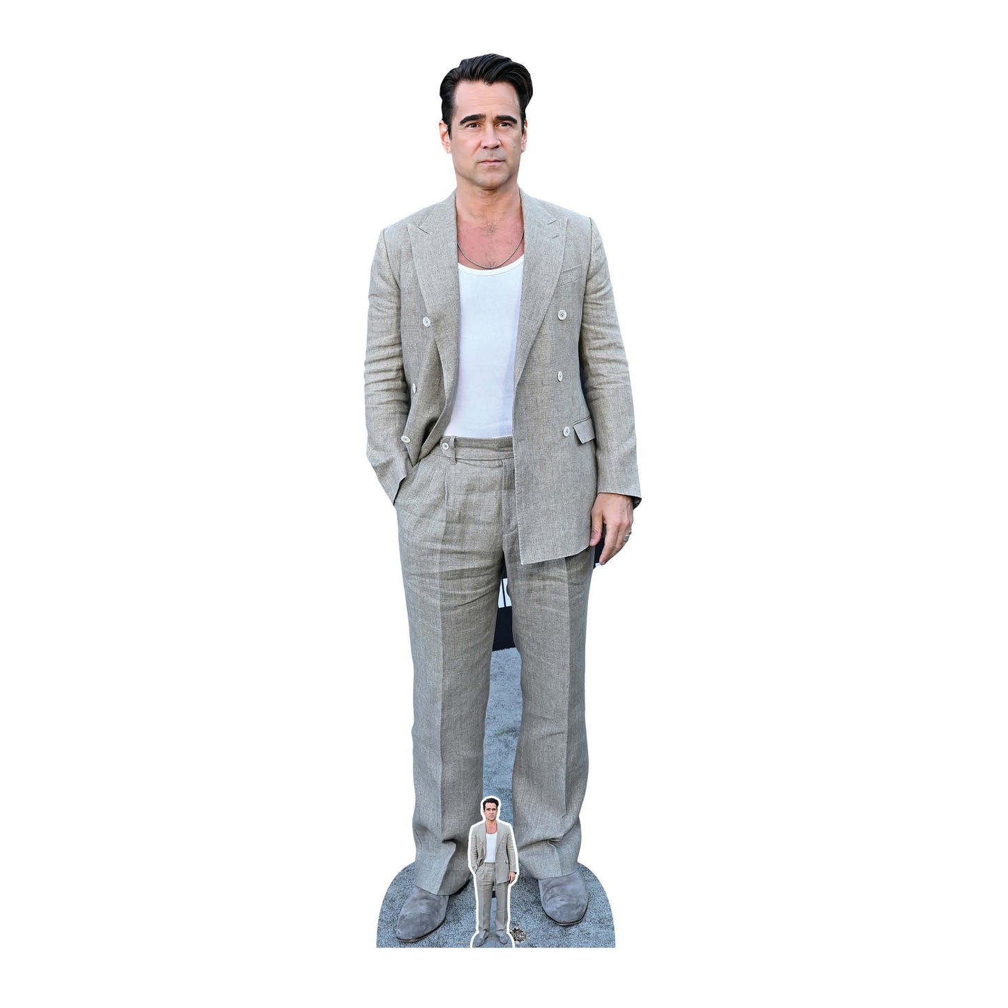 CS1072 Colin Farrell Height 178cm Lifesize Cardboard Cut Out With Mini