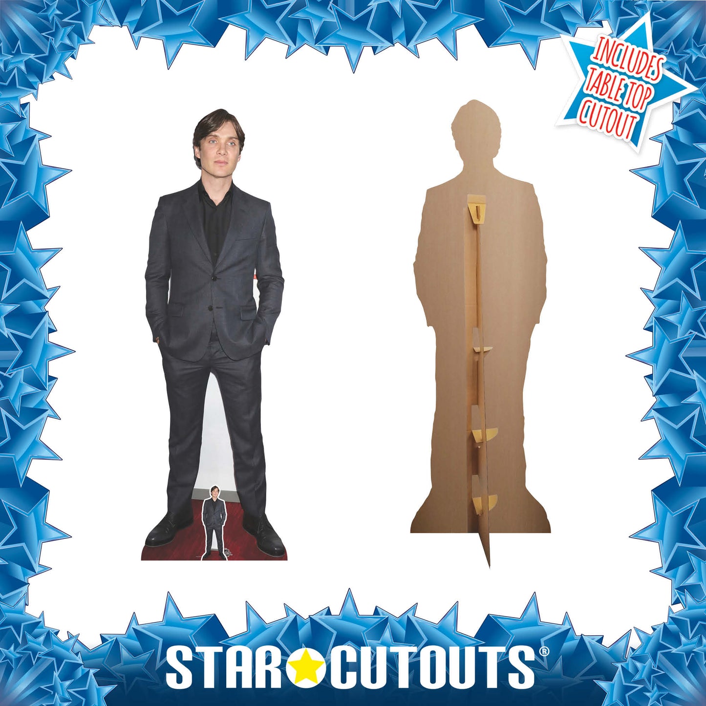 CS1085 Cillian Murphy Height 178cm Lifesize Cardboard Cut Out With Mini