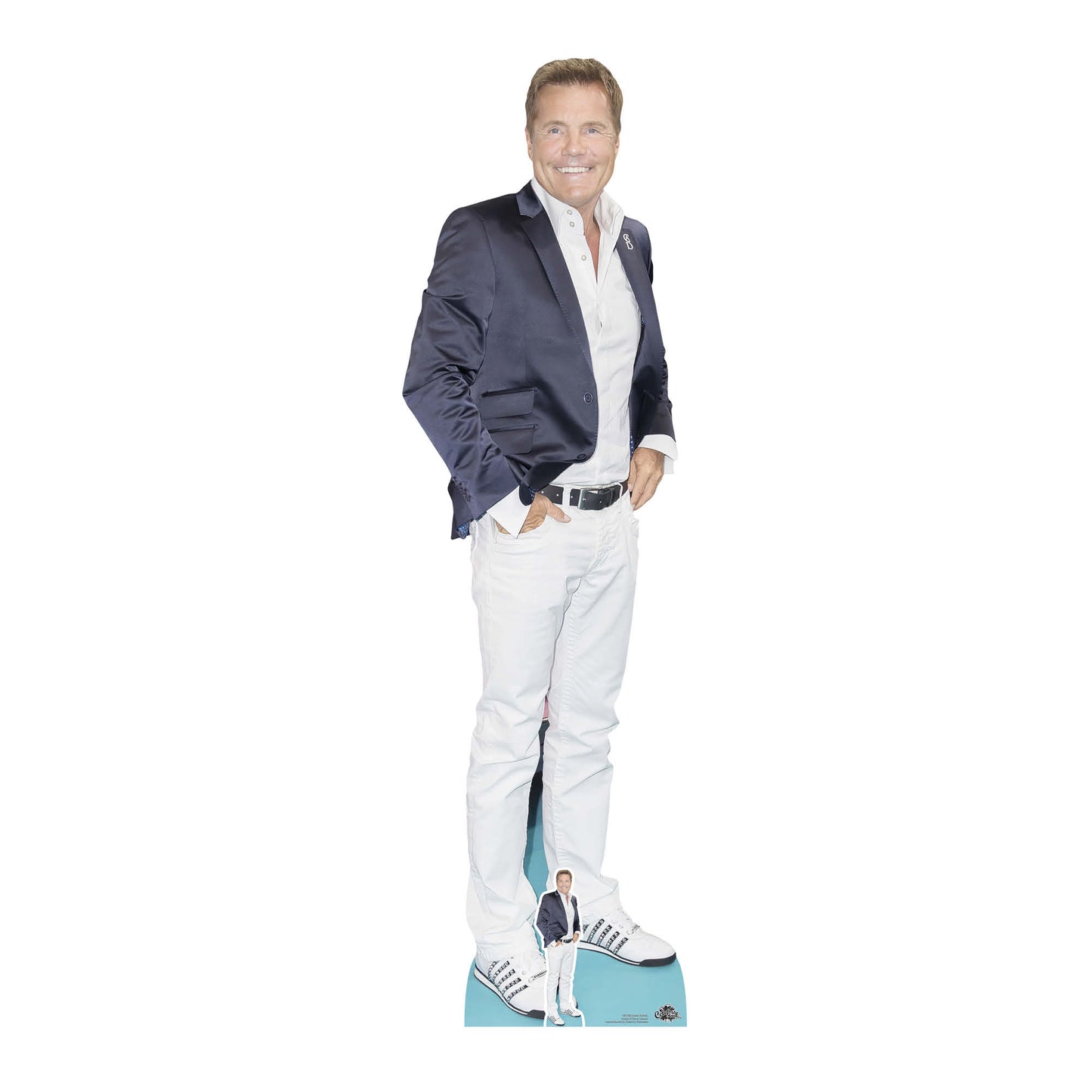 CS1090 Dieter Bohlen Height 184cm Lifesize Cardboard Cut Out With Mini