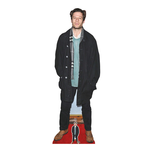 CS1091 James Norton Height 186cm Lifesize Cardboard Cut Out With Mini