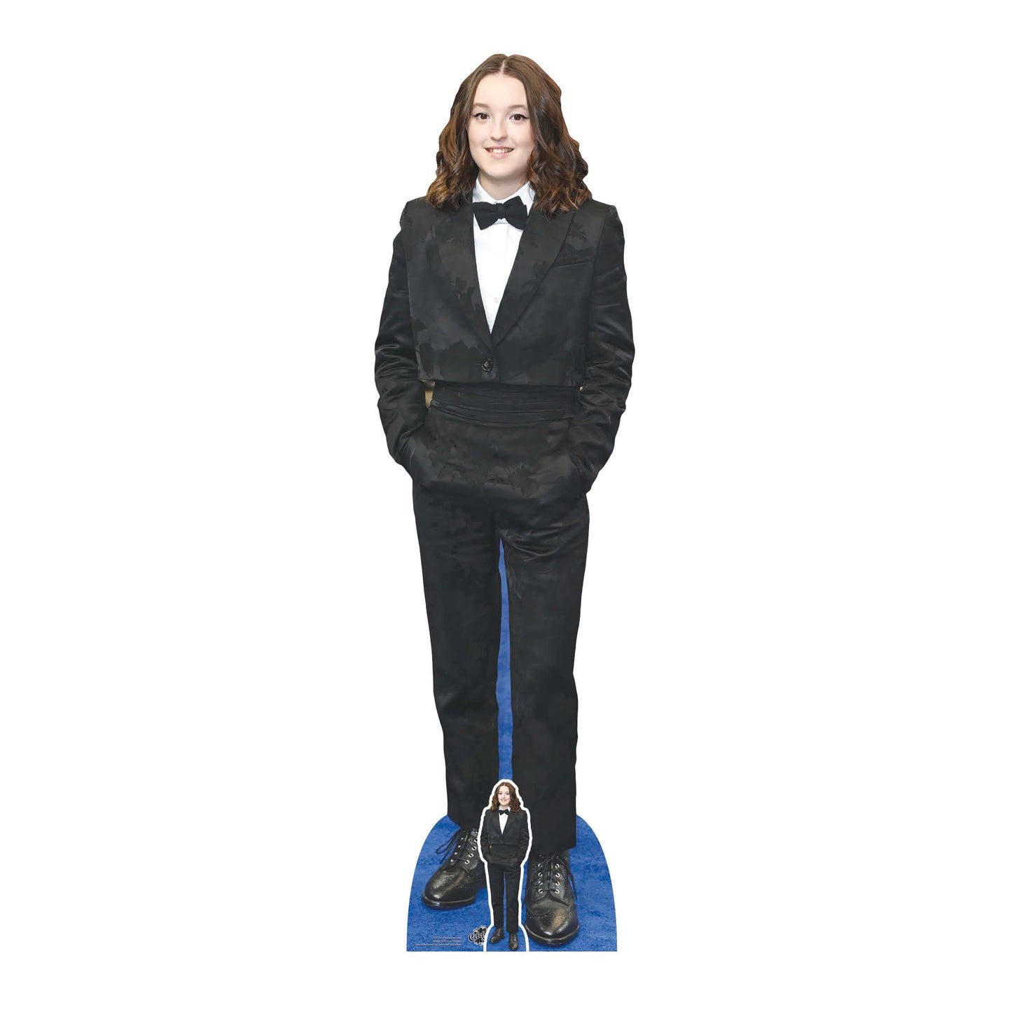 CS1104 Bella Ramsey Height 158cm Lifesize Cardboard Cut Out With Mini