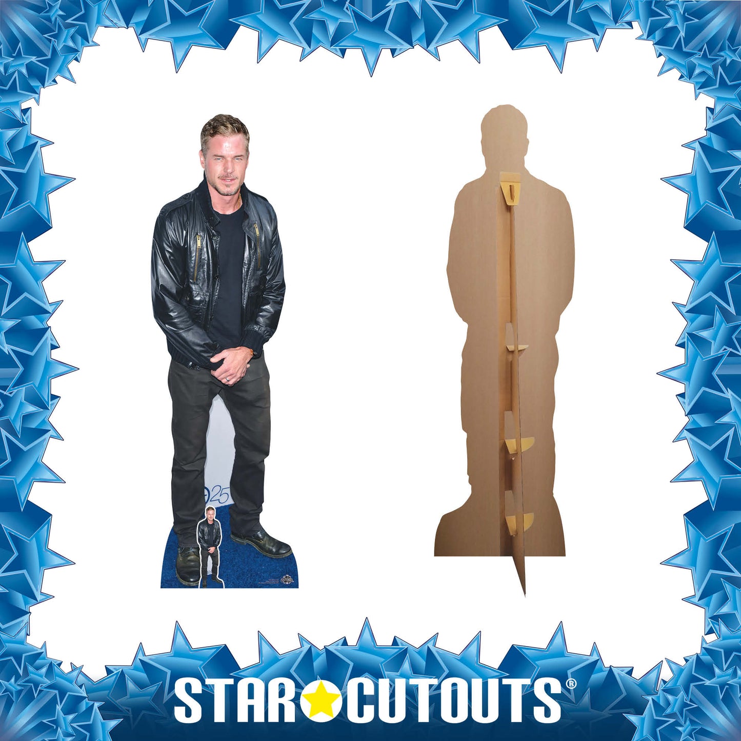 CS1108 Eric Dane Height 185cm Lifesize Cardboard Cut Out With Mini