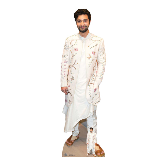 CS1118 Ahad Raza Mir Height 185cm Cardboard Cutout