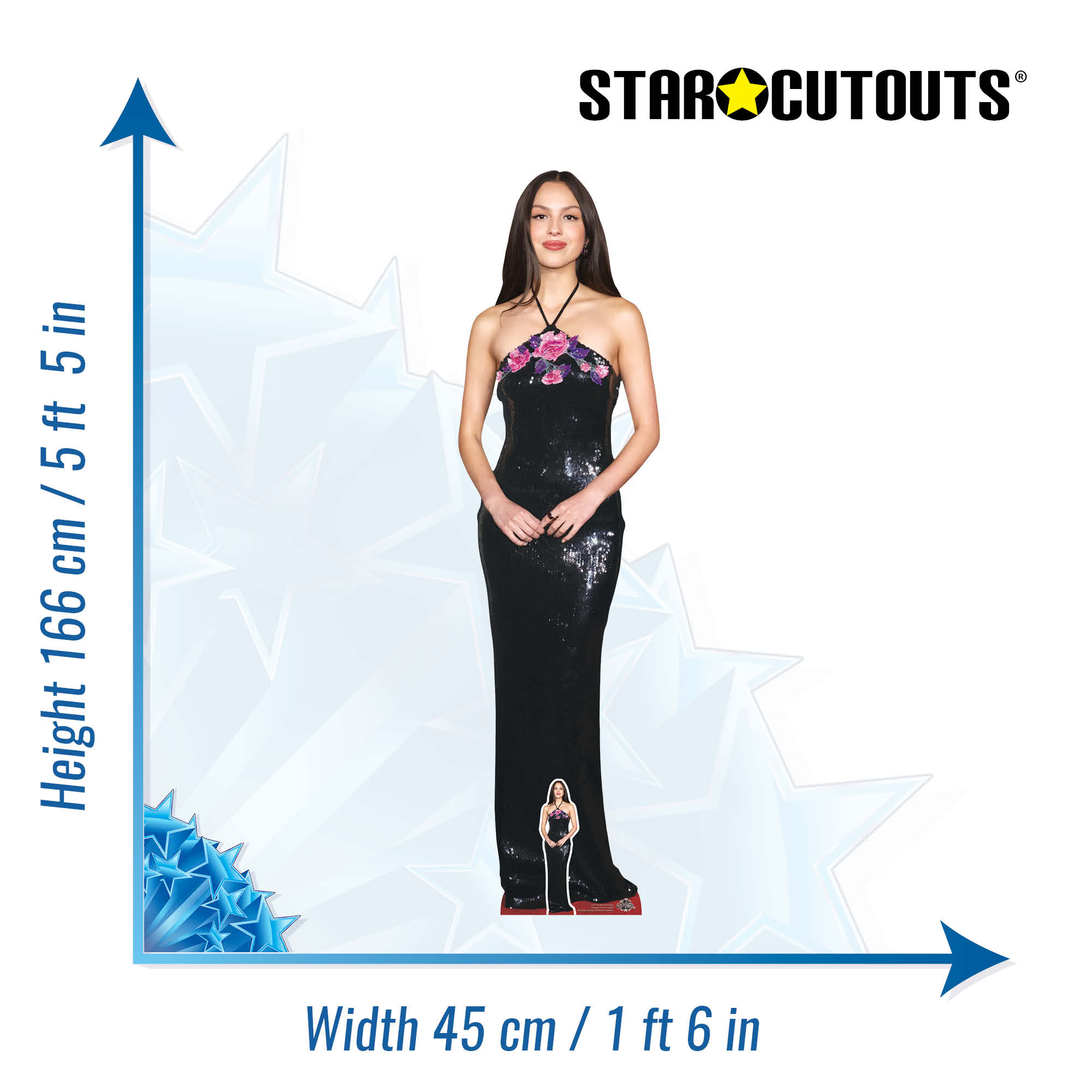 CS1122 Olivia Rodrigo Height 166cm Cardboard Cutout Star Cutouts