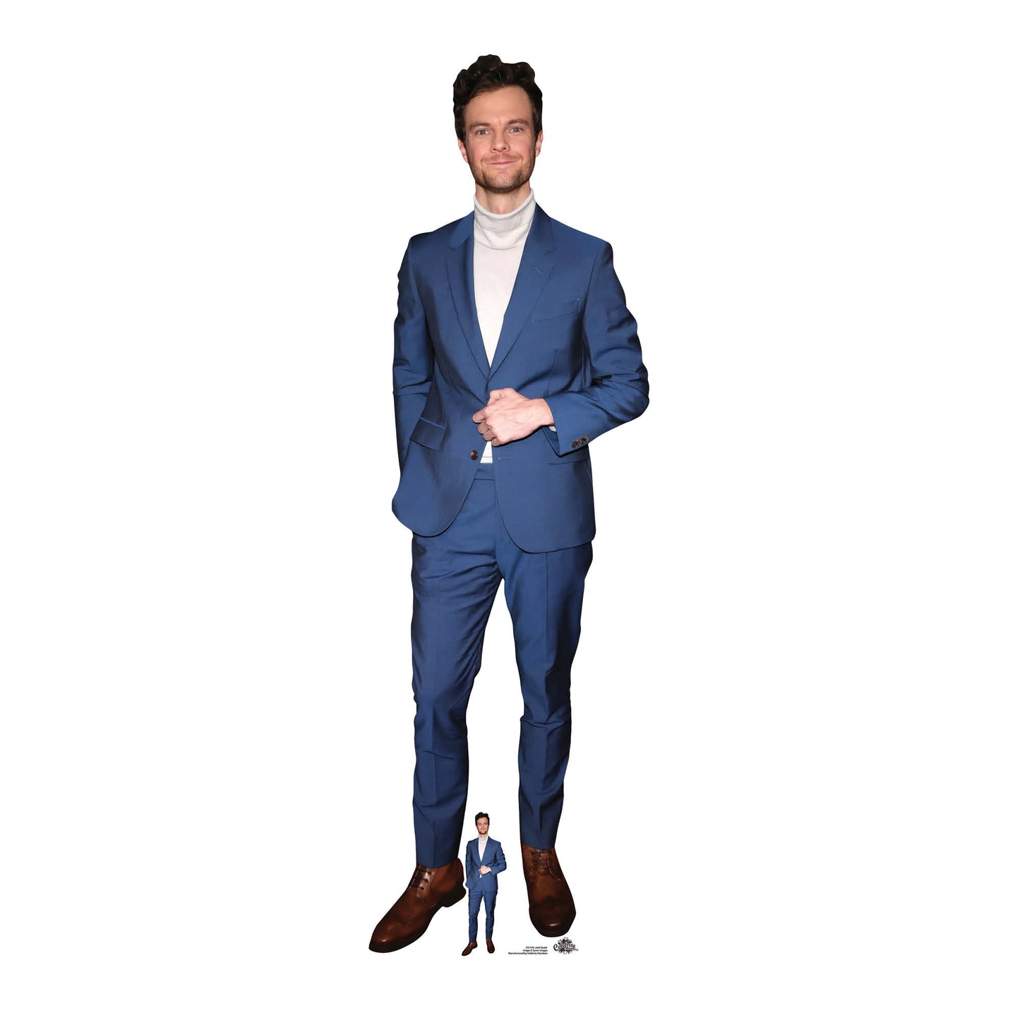 CS1142 Jack Quaid Height 186cm Lifesize Cardboard Cut Out With Mini