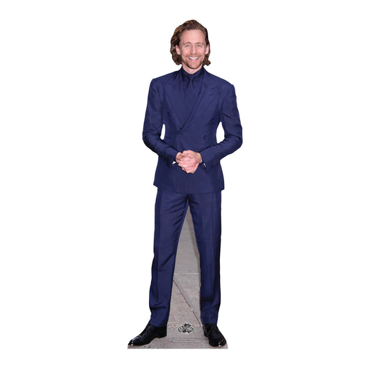 CS1217 Tom Hiddleston Blue Suit Star Mini Height 90cm Cardboard Cutout