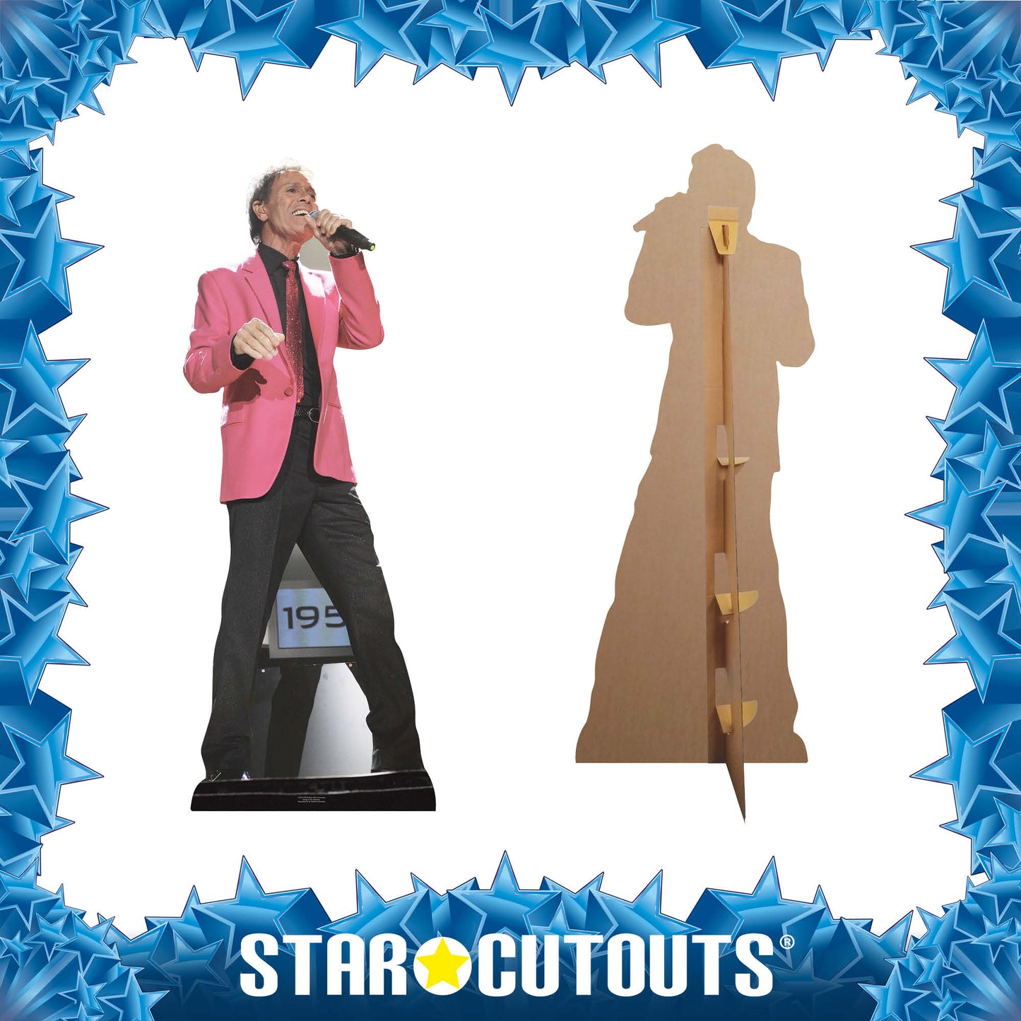 CS554 Cliff Richard - 50th Anniversary Height 178cm Lifesize Cardboard Cutout