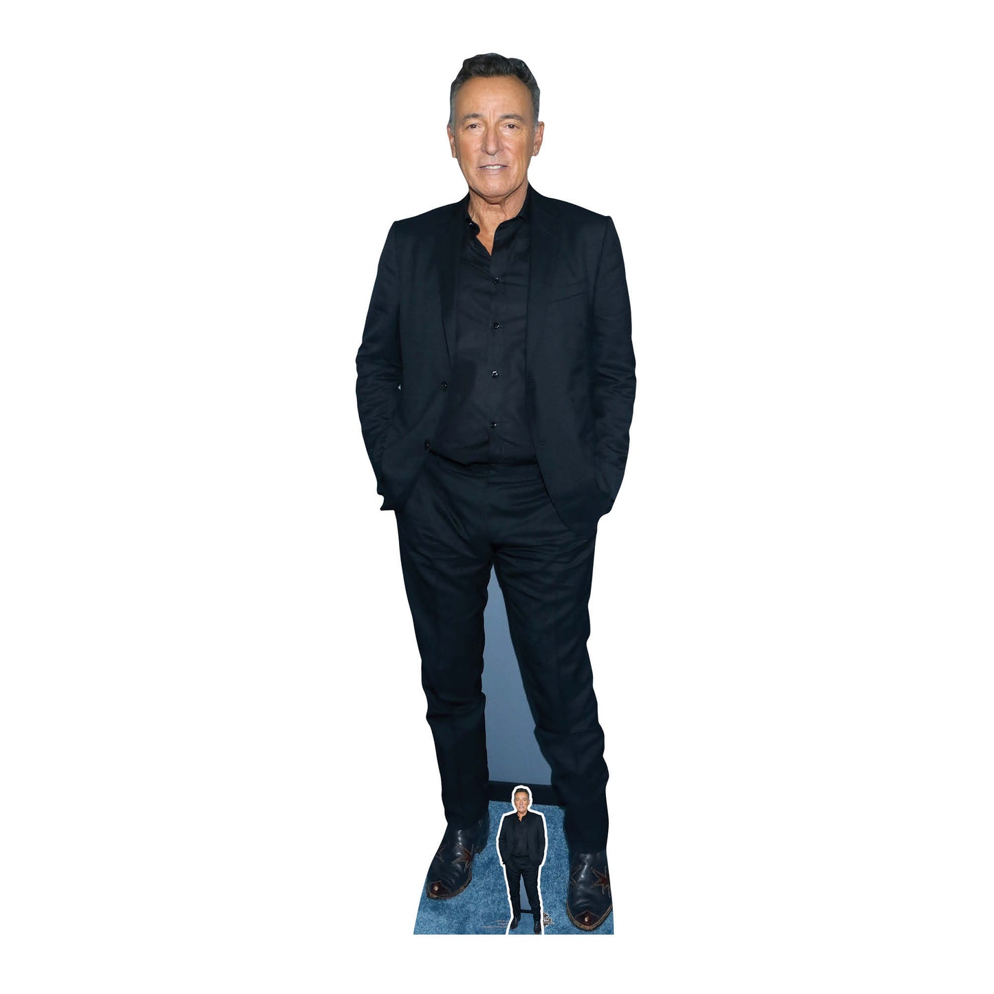 CS893 Bruce Springsteen Height 178cm Lifesize Cardboard Cut Out With Mini