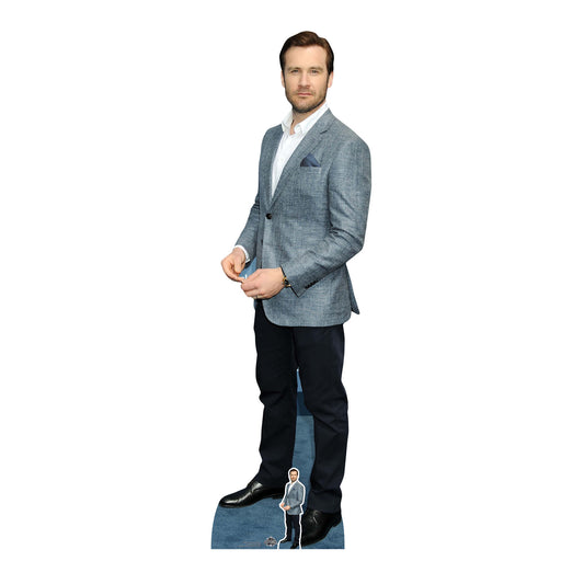 CS896 Clive Standen (Grey Jacket) Height 188cm Lifesize Cardboard Cut Out With Mini