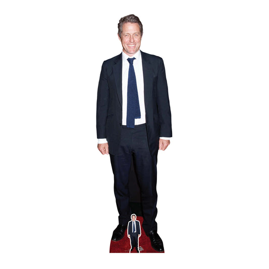 CS919 Hugh Grant (Tie) Height 181cm Lifesize Cardboard Cut Out With Mini