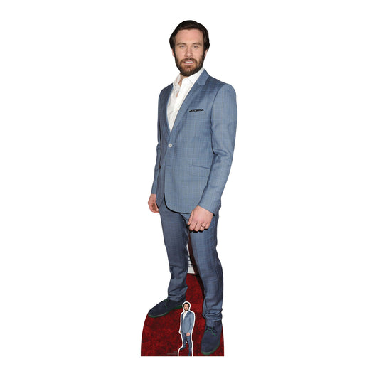 CS920 Clive Standen (Beard) Height 188cm Lifesize Cardboard Cut Out With Mini