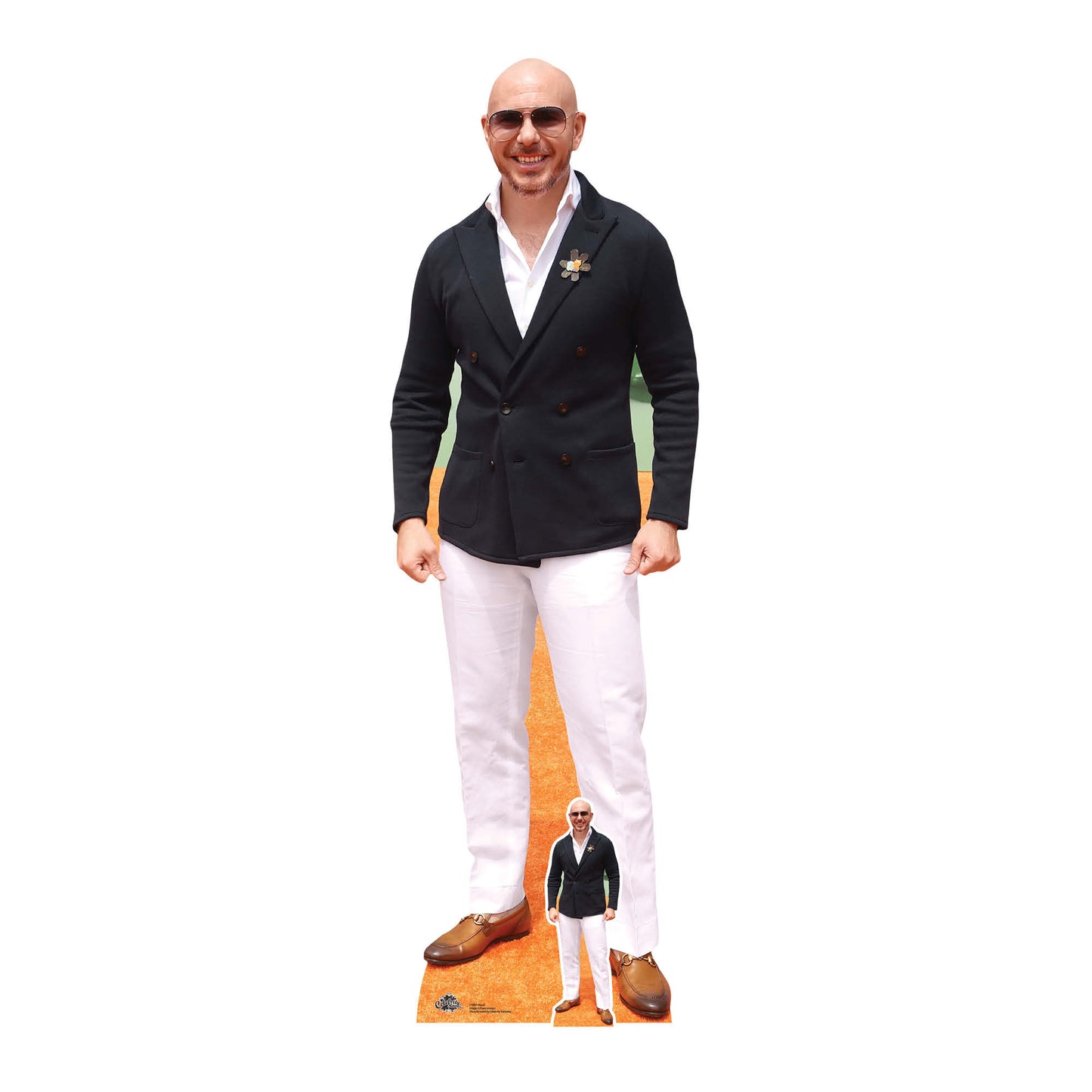 CS933 Pitbull (Rapper) Height 174cm Lifesize Cardboard Cut Out With Mini