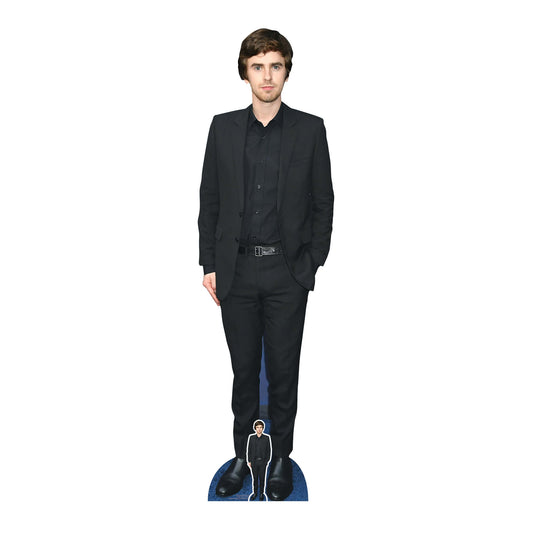 CS936 Freddie Highmore Doctor Height 177cm Lifesize Cardboard Cut Out With Mini