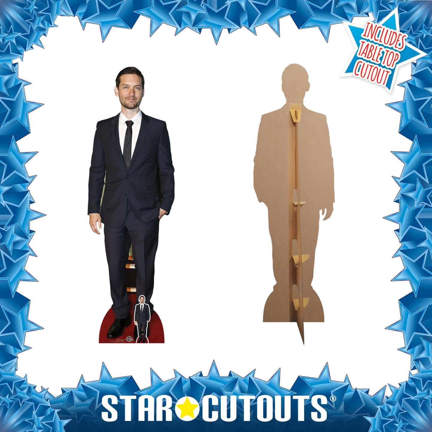 CS940 Tobey Maguire Red Carpet Height 173cm Lifesize Cardboard Cut Out With Mini