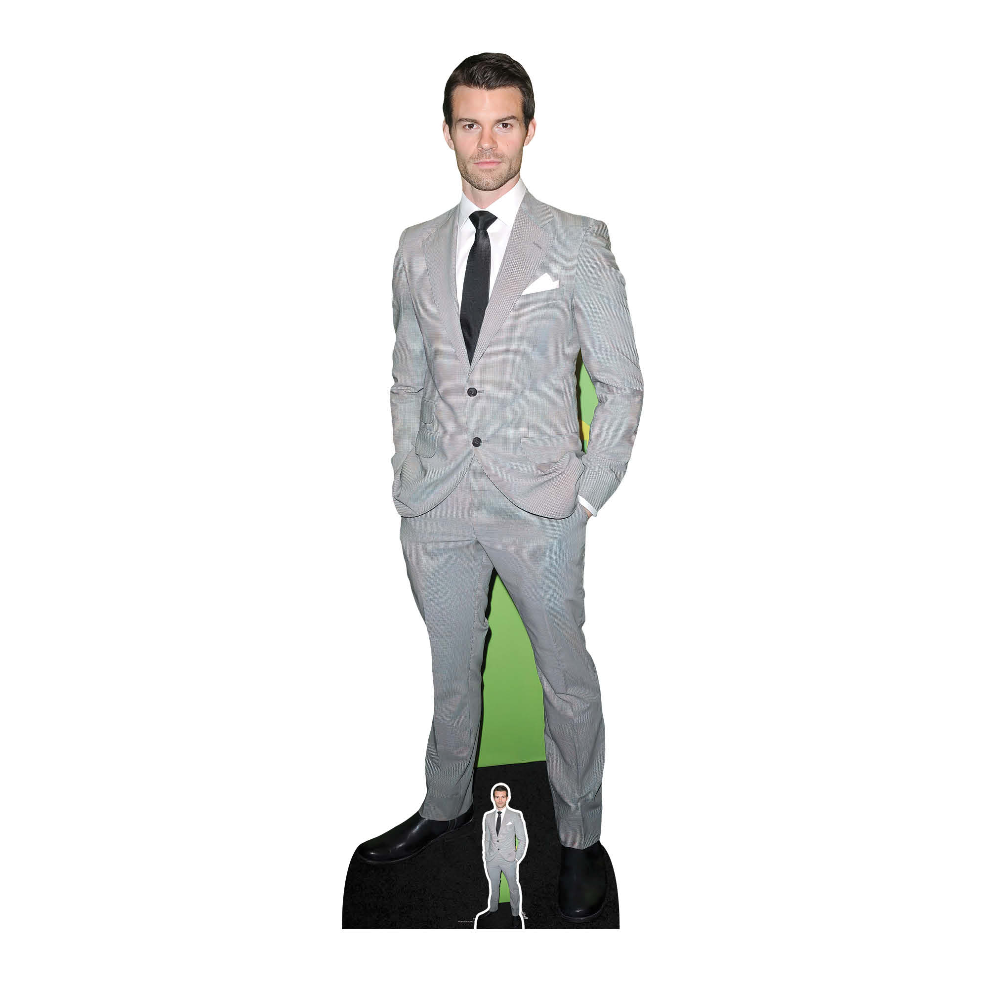 CS949 Daniel Gillies Height 181cm Lifesize Cardboard Cut Out With Mini ...