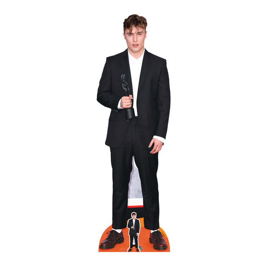 CS952 Sam Fender Height 179cm Lifesize Cardboard Cut Out With Mini