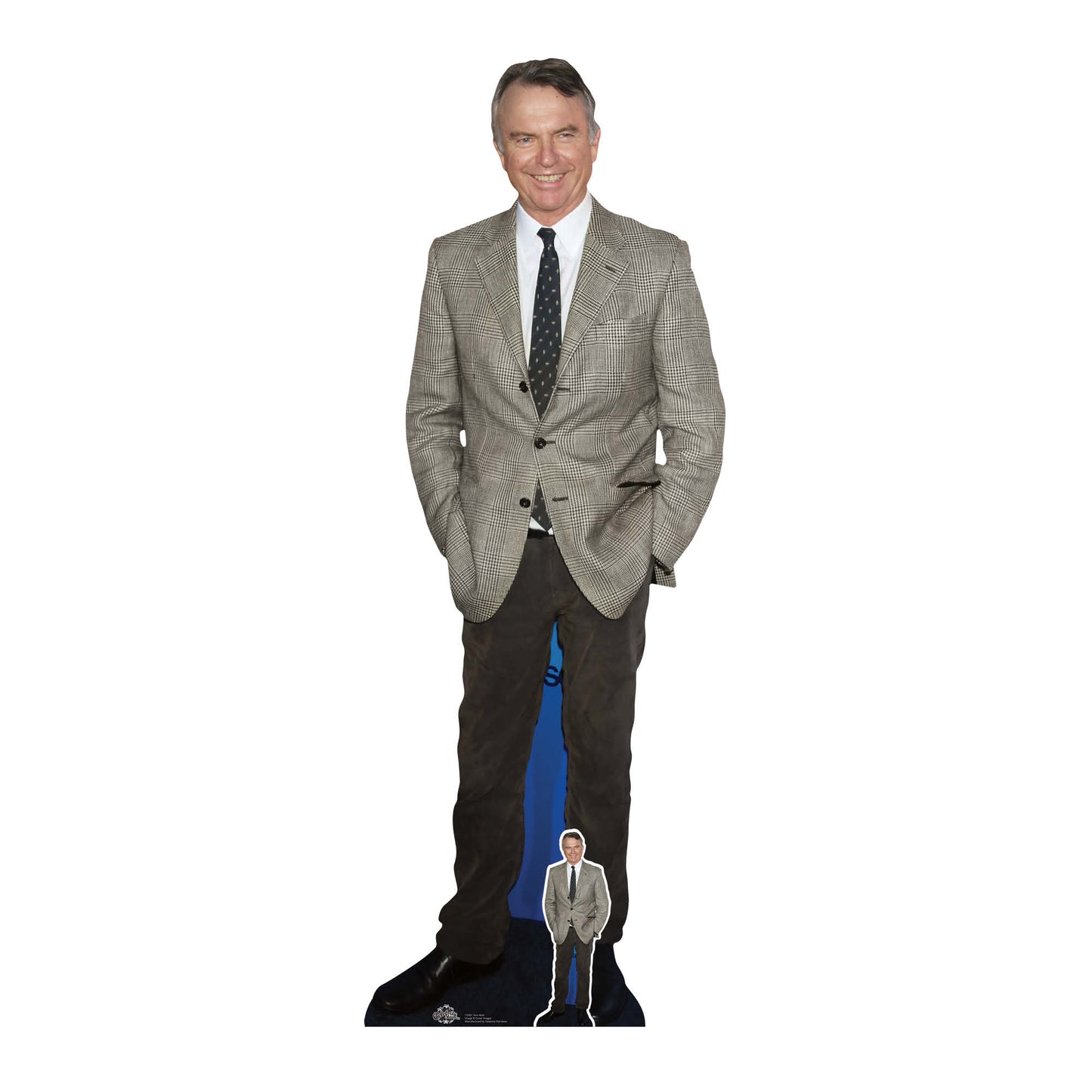 CS981 Sam Neill Height 184cm Lifesize Cardboard Cut Out With Mini