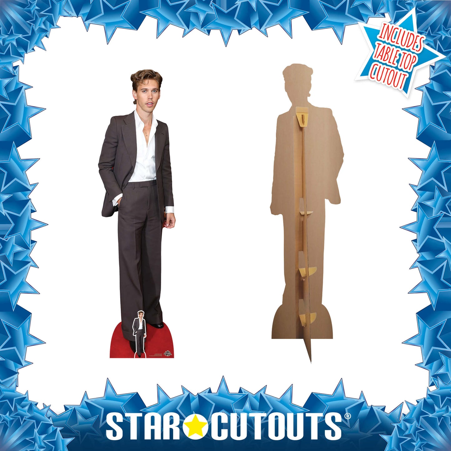 CS993 Austin Butler Height 184cm Lifesize Cardboard Cut Out With Mini