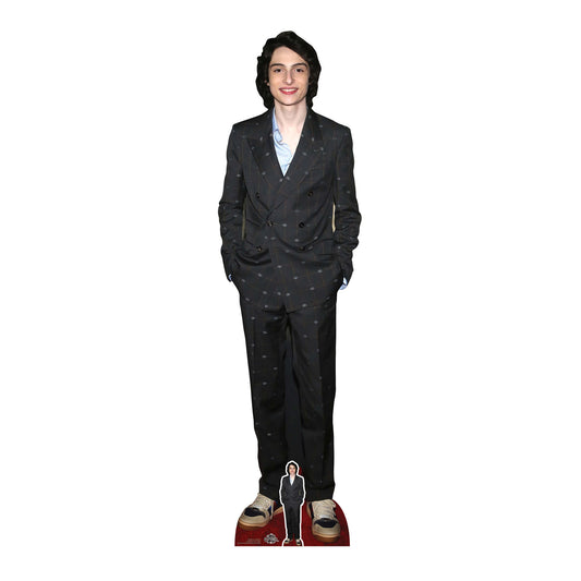 CS999 Finn Wolfhard Height 180cm Lifesize Cardboard Cut Out With Mini