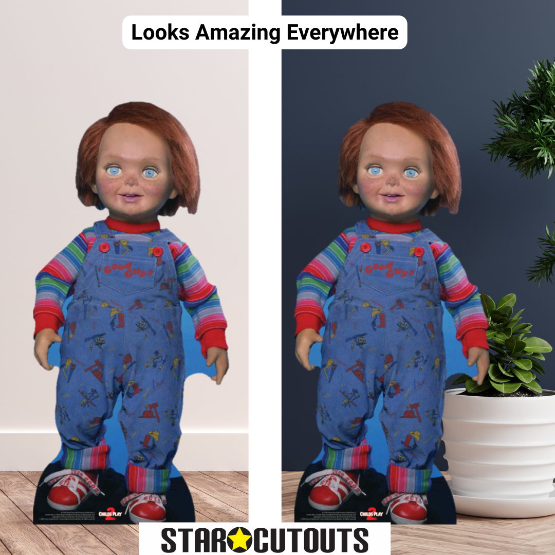 SC1326 Good Guys Doll Chucky Cardboard Cut Out Height 75cm – Star Cutouts