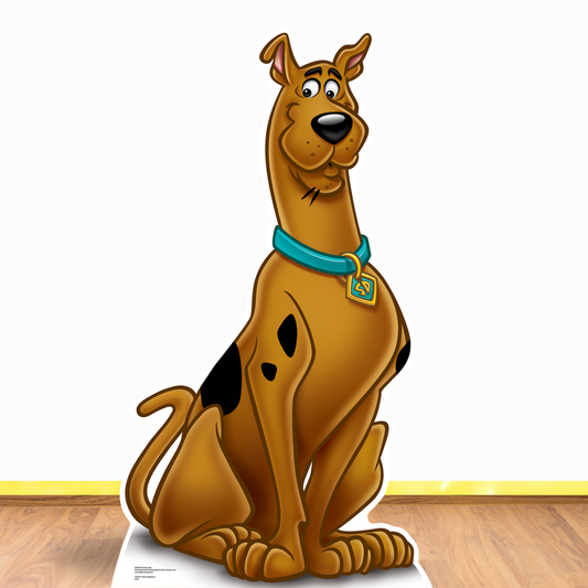 SC683 Scooby Doo Cardboard Cut Out Height 135cm