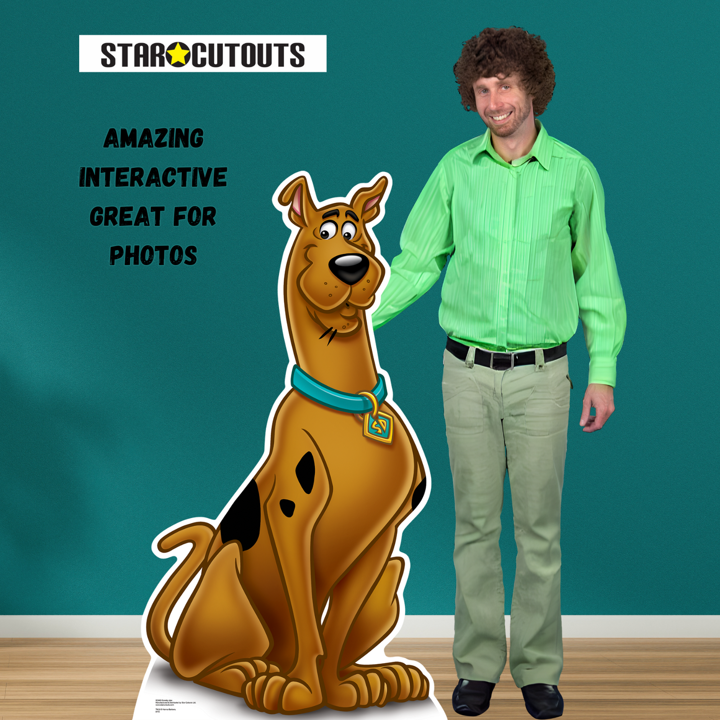 SC683 Scooby Doo Cardboard Cut Out Height 135cm