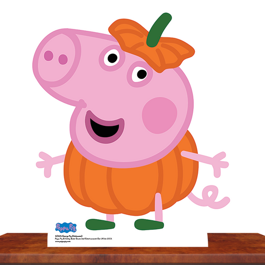 SC1276 George Pig (Peppa Pig Halloween) Cardboard Cut Out Height 54cm