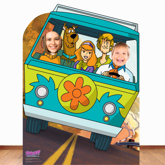 SC1357 Scooby Doo Adventures Mystery Machine Van Stand-In Cardboard Cut Out Height 134cm