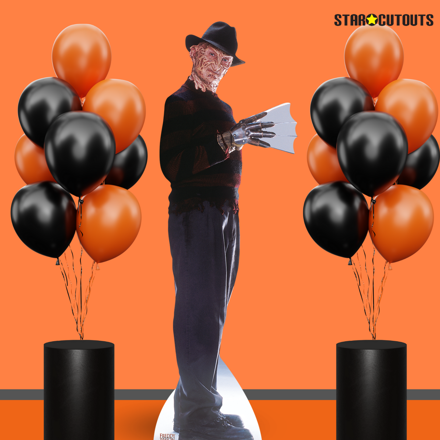 SC1594 Freddy Kreuger - Freddy's Glove Cardboard Cut Out Height 183cm