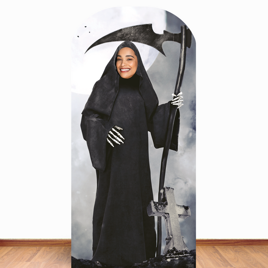 SC4226 Grim Reaper Stand In Cardboard Cut Out Height 190cm