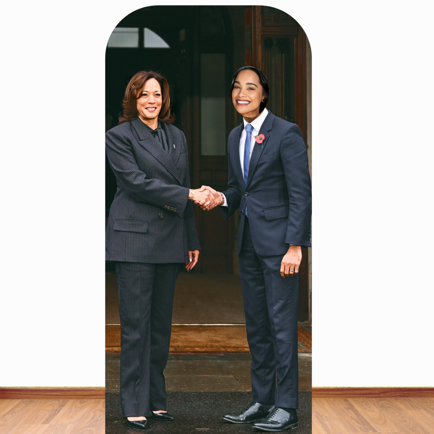 SC4509 Kamala Harris Stand In Cardboard Cut Out Height 193cm