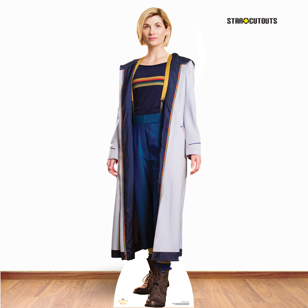 SC1197 Jodie Whittaker 13th Doctor Who Lifesize  Cardboard Cut Out Height 168cm