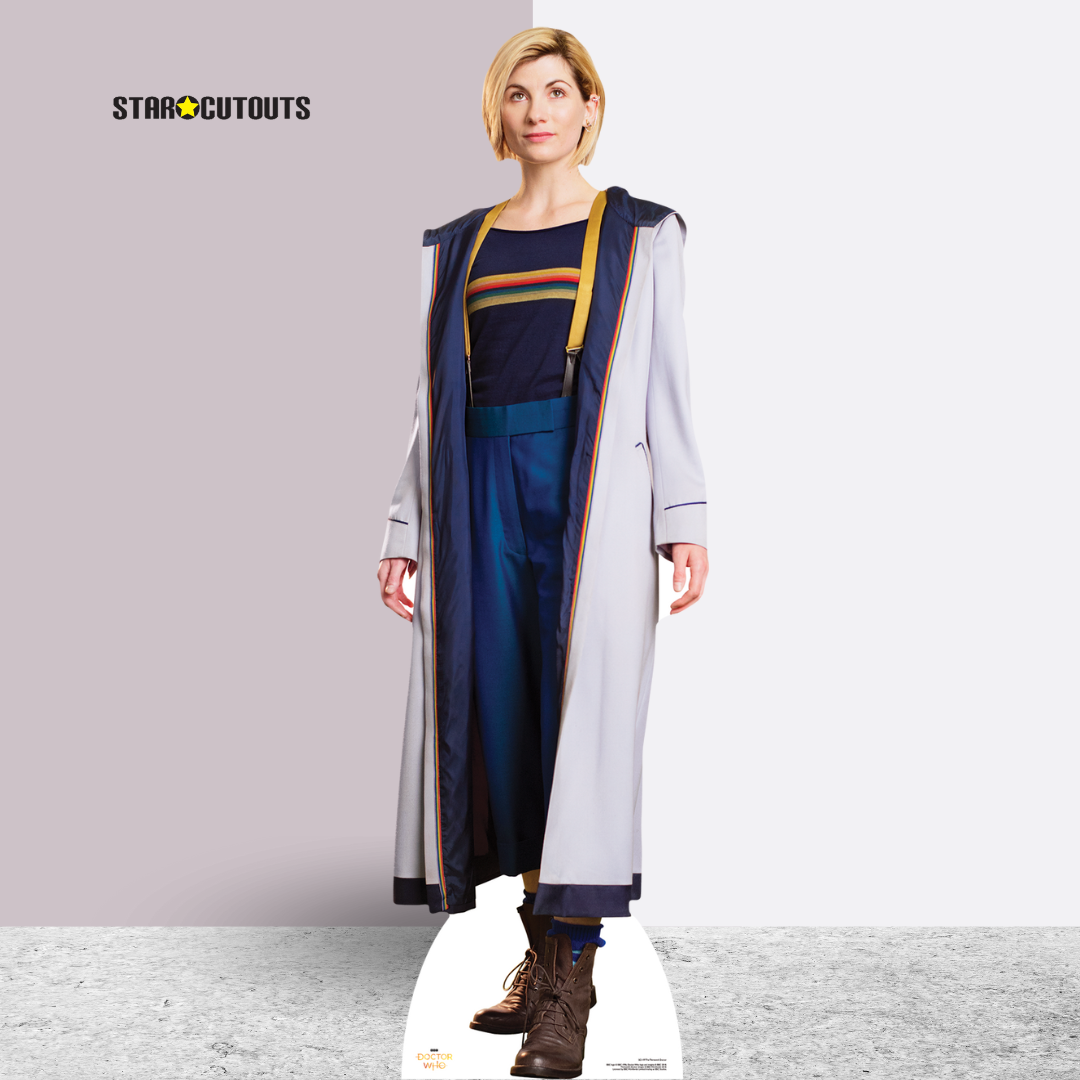 SC1197 Jodie Whittaker 13th Doctor Who Lifesize  Cardboard Cut Out Height 168cm