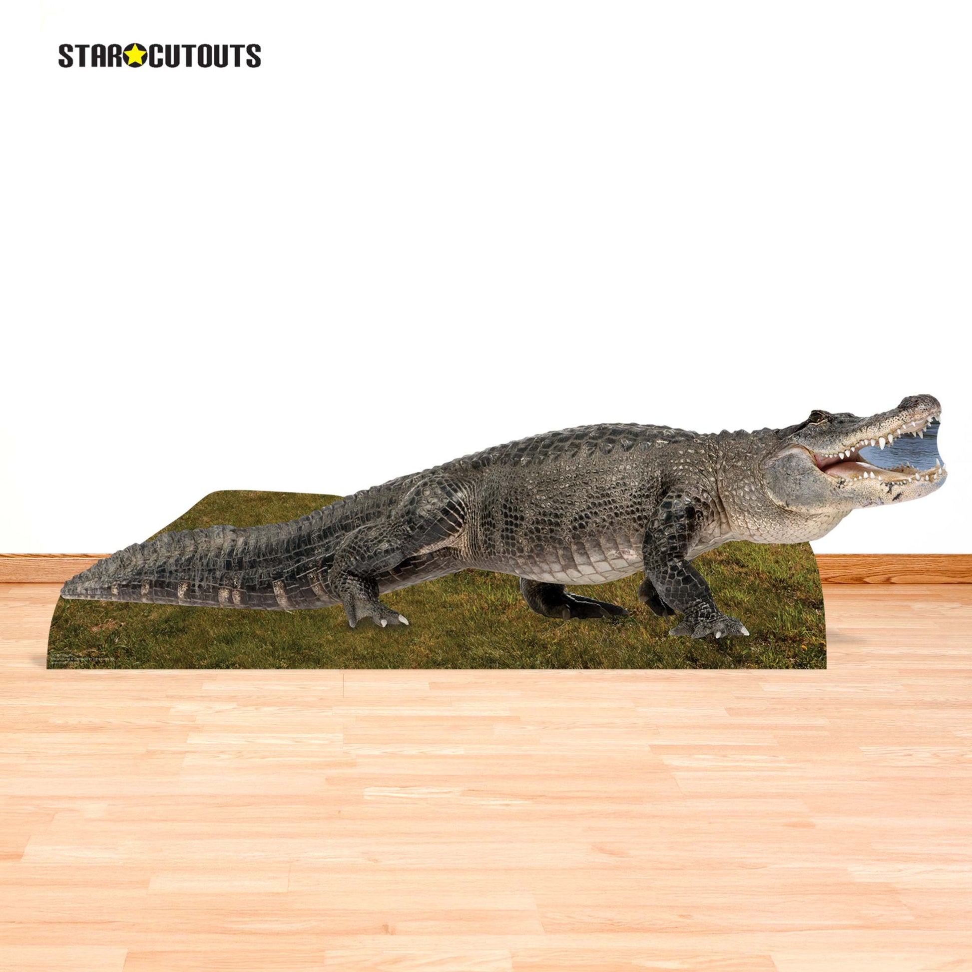 Alligator Cardboard Cutout