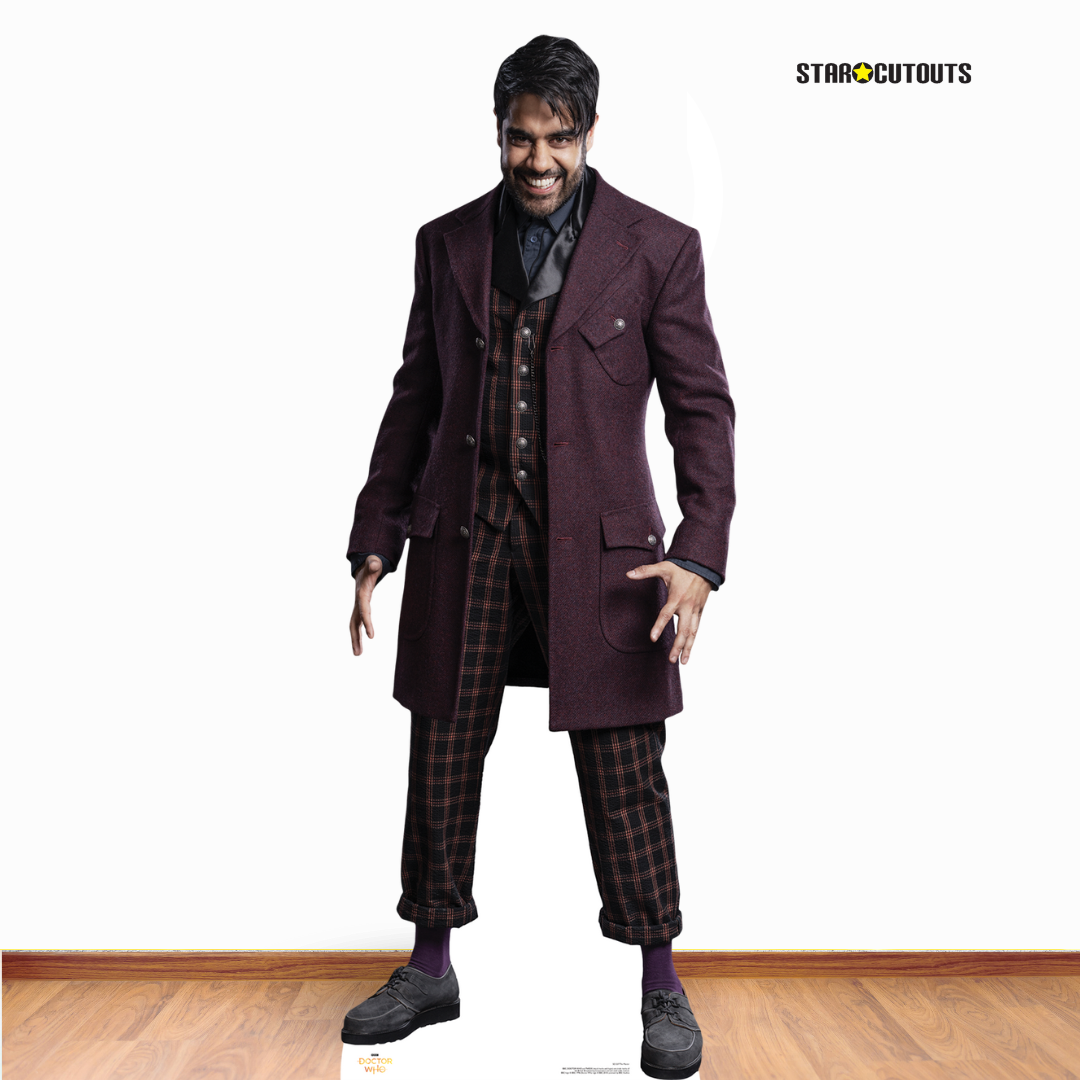 SC1537 The Master Sacha Dhawan Cardboard Cut Out Height 170cm