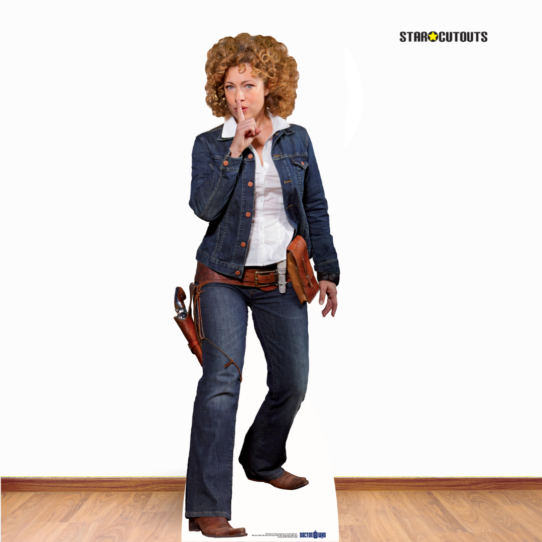 SC324 River Song - Utah Cardboard Cut Out Height 170cm